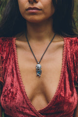 Mermaid Sisters Necklace (Blackened Silver)