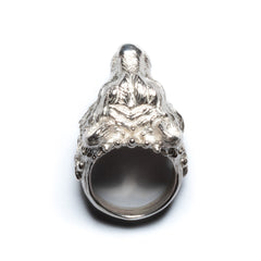 Tiger ring ~ (polished silver)