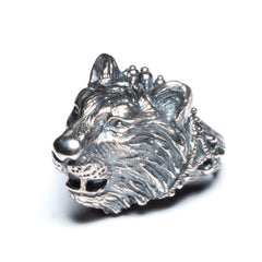 Tiger ring ~ (blackened silver)