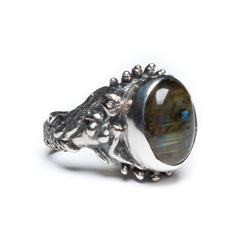 Angitia labradorite sisters ring