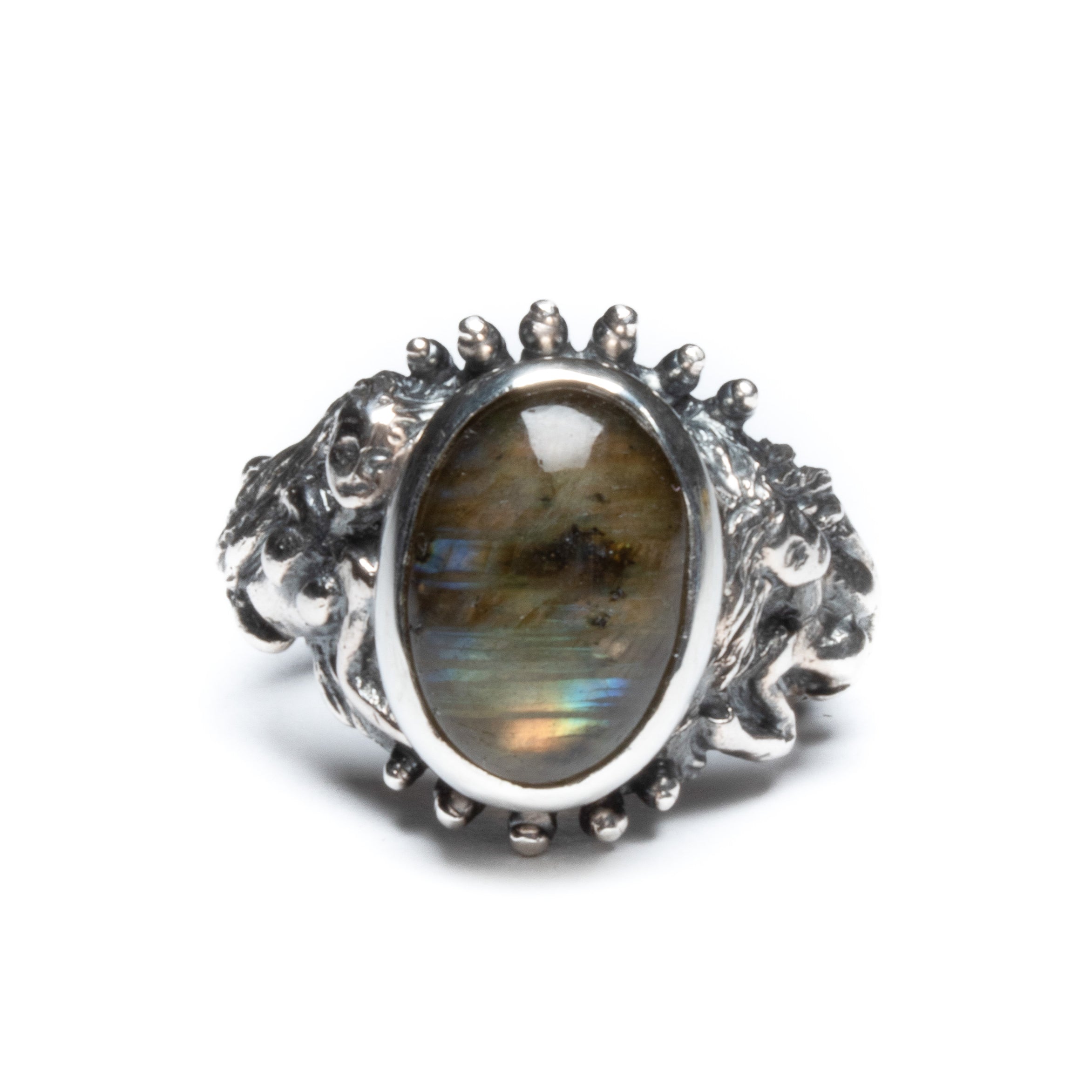 Angitia labradorite sisters ring