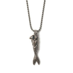 Mermaid Necklace (Blackened Silver)