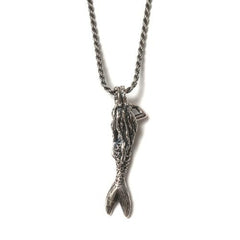 Mermaid Necklace (Blackened Silver)