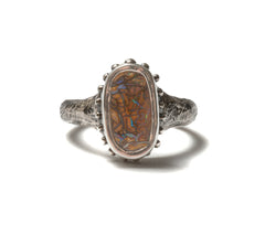 Roman Boulder Opal Ring