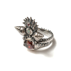 Cosmic sea crown ring