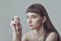 Angitia labradorite sisters ring