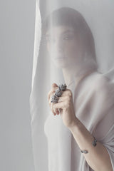 Tiger ring ~ (blackened silver)